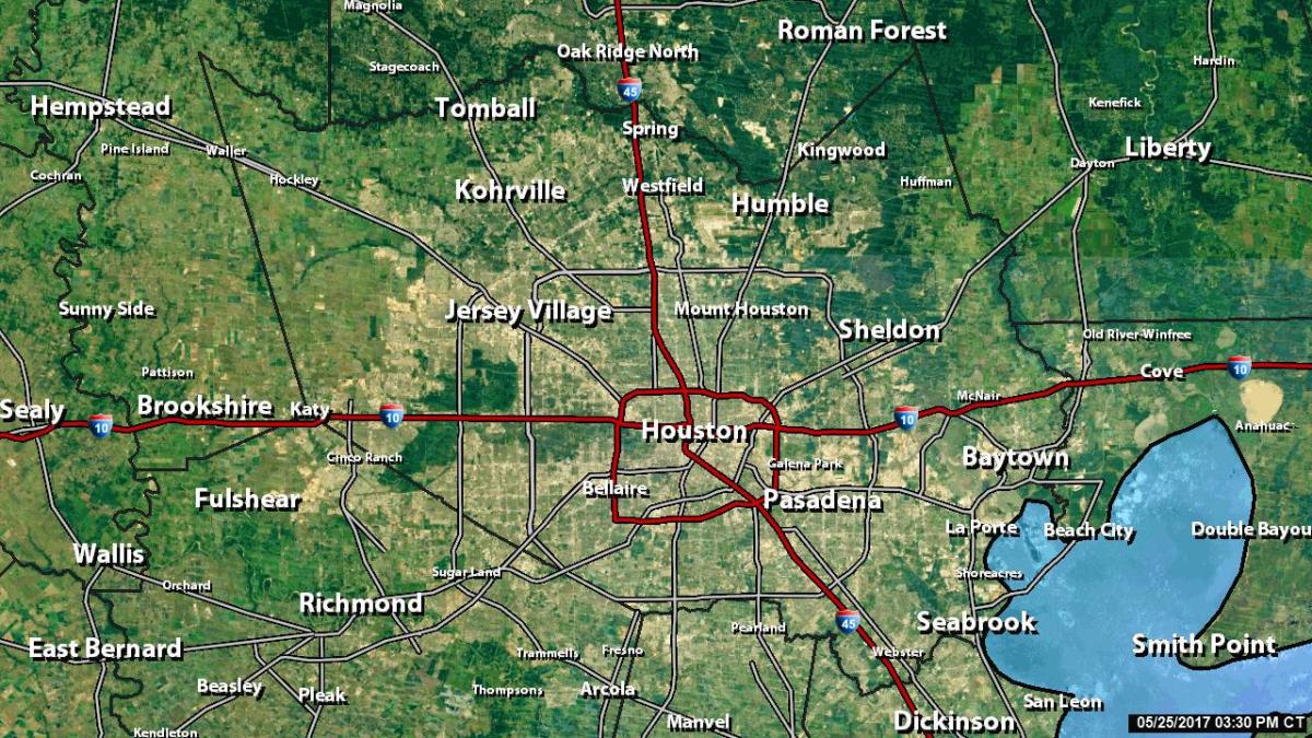 radar karti Houston