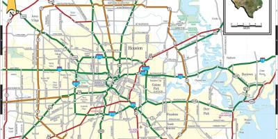 Grad Houston na karti