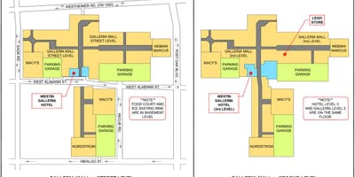 Houston Mall mapi Galerija